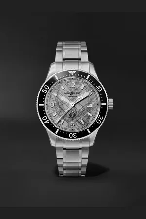 Montblanc 1858 Iced Sea Automatic Stainless Steel and Ceramic Watch, Ref. No. MB130793 - Men