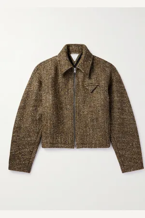Bottega Veneta Donegal Wool-Blend Jacket - Men - - IT 48