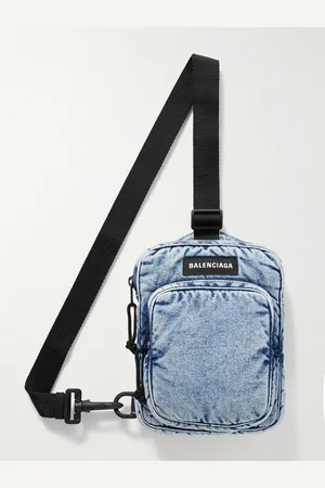 Balenciaga Explorer Logo-Appliquéd Nylon-Twill Messenger Bag - Men