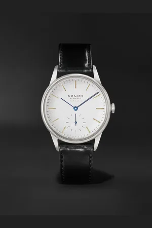 Nomos Glashütte Orion Neomatik Limited Edition Automatic 36.4mm Stainless Steel and Leather Watch, Ref. No. 395.S1 - Men