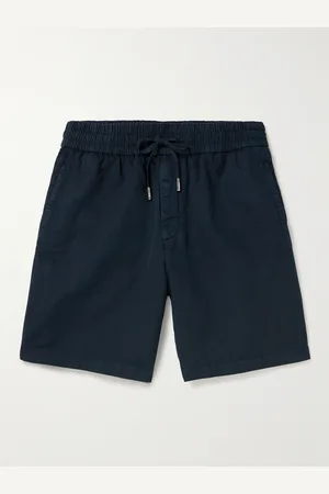Mr P. Cotton and Linen-Blend Drawstring Shorts - Men - - 38