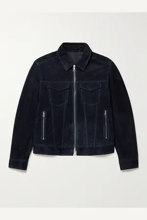 Mr P. Suede Trucker Jacket - Men - - L