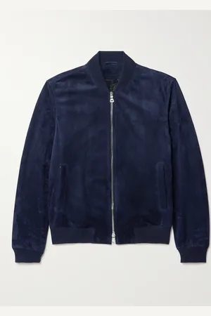 Mr P. Suede Bomber Jacket - Men - - M