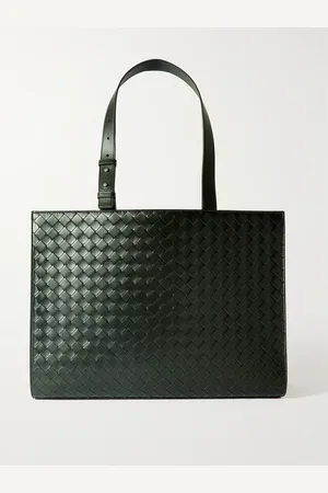 Bottega Veneta Cargo Intrecciato Leather Briefcase - Men