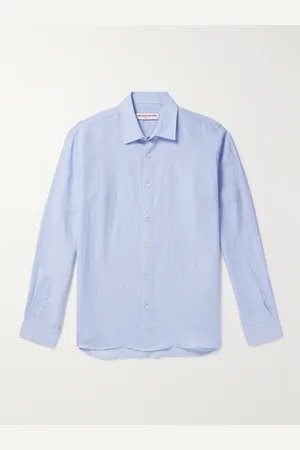 Orlebar Brown Justin Linen Shirt - Men - - L