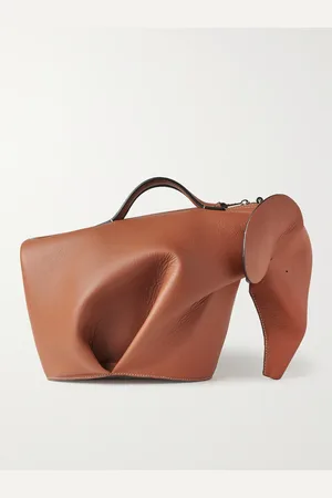 Loewe Elephant Leather Messenger Bag - Men