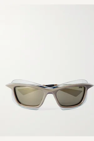 Dior DiorXplorer S1U Acetate Wrap-Around Sunglasses - Men