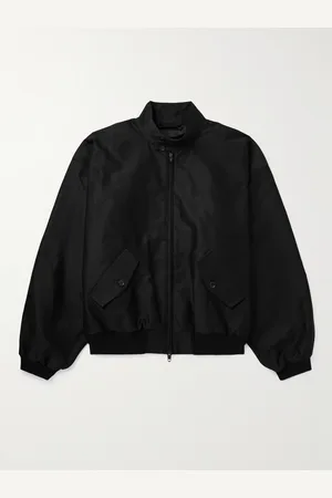Balenciaga Oversized Cotton-Shell Harrington Jacket - Men - - L