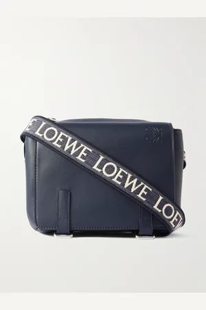 Loewe Military Leather Messenger Bag - Men