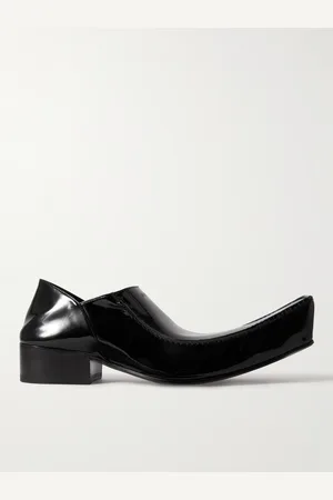 Balenciaga Romeo Collapsible-Heel Patent-Leather Loafers - Men - - EU 44