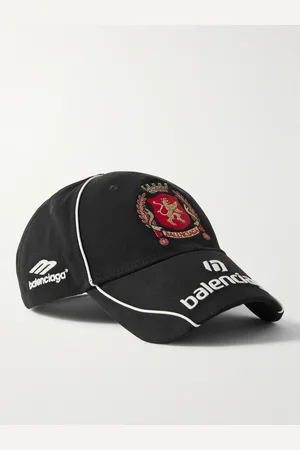 Balenciaga Logo-Embroidered Cotton-Twill Baseball Cap - Men - - L