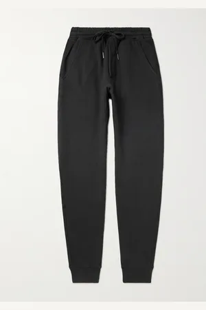 Tom Ford Tapered Garment-Dyed Cotton-Jersey Sweatpants - Men - - IT 58