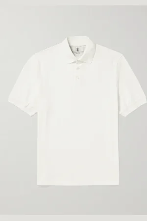 Brunello Cucinelli Slim-Fit Cotton-Piqué Polo Shirt - Men - - XXXL