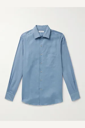 Loro Piana André Arizona Linen Shirt - Men - - XS