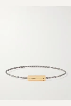 Le Gramme 6g 18-Karat , Titanium and Silver Bracelet - Men - - 17
