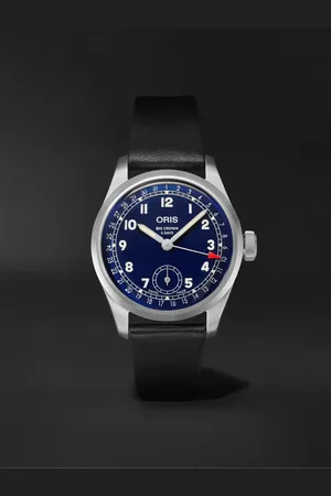 Oris Big Crown Pointer Date Automatic 38mm Stainless Steel and Leather Watch, Ref. No. 01 403 7776 4065-07 5 19 11 - Men