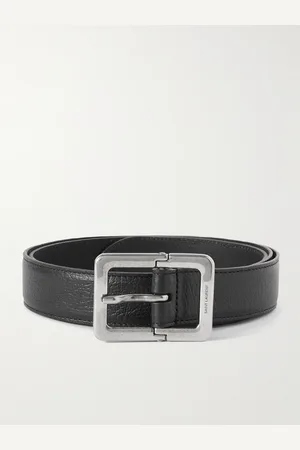 Saint Laurent 3cm Full-Grain Leather Belt - Men - - EU 105