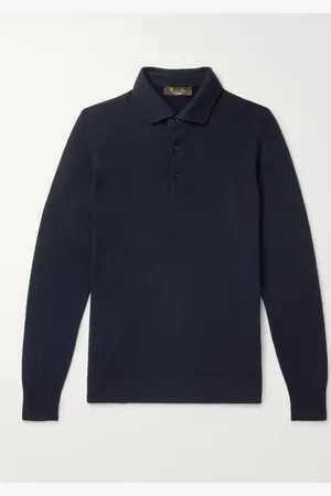 Loro Piana Slim-Fit Baby Cashmere Polo Shirt - Men - - IT 46