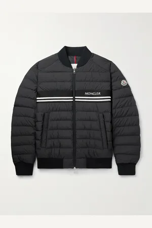 Moncler Striped Quilted Shell Down Bomber Jacket - Men - - 2