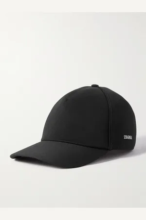 Ermenegildo Zegna Logo-Appliquéd Cotton and Wool-Blend Twill Baseball Cap - Men - - S