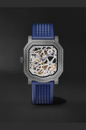 Gerald Charles Maestro 8.0 GC Sport Limited Edition Automatic Chronograph 39mm Titanium and Rubber Watch, Ref. No. GC8.0-TX-TN-01 - Men