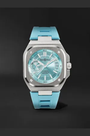 Bell & Ross BR-X5 Automatic 41mm Steel and Rubber Watch, Ref. No. BRX5R-IB-ST/SRB - Men