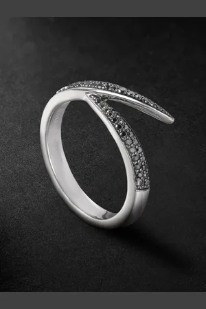 SHAUN LEANE 18-Karat White Gold Diamond Ring - Men - - 63