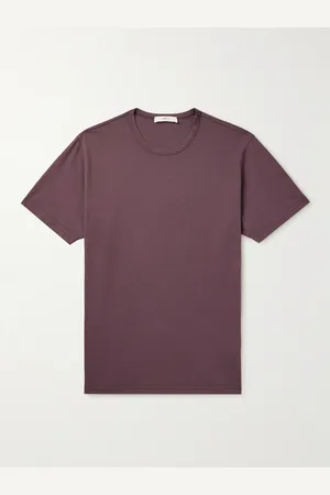 Mr P. Garment-Dyed Organic Cotton-Jersey T-Shirt - Men - - M