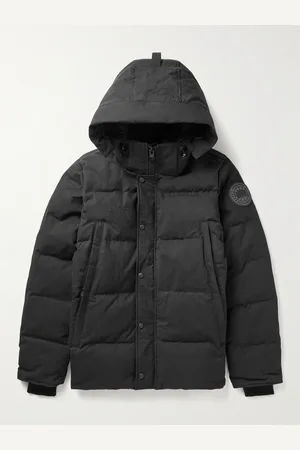 Canada Goose Wyndham Cotton-Blend Enduraluxe® Hooded Down Parka - Men - - XS