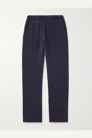 Entire Studios Straight-Leg Enzyme-Washed Cotton-Jersey Sweatpants - Men - - XL