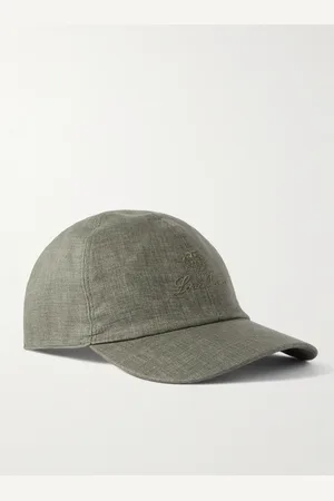 Loro Piana Logo-Embroidered Linen Baseball Cap - Men - - S