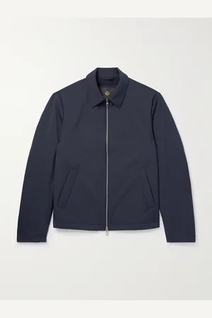 Loro Piana Maurin Padded Shell Zip-Up Blouson Jacket - Men - - XL