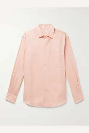 Loro Piana André Arizona Linen Shirt - Men - - XL