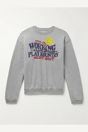KAPITAL Printed Cotton-Jersey Sweatshirt - Men - - 5