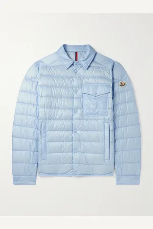 Moncler Logo-Appliquéd Quilted Shell Down Shirt Jacket - Men - - 3