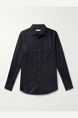 Loro Piana André Arizona Linen Shirt - Men - - XXL