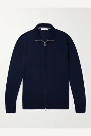 Mr P. Richard Merino Wool Zip-Up Cardigan - Men - - M
