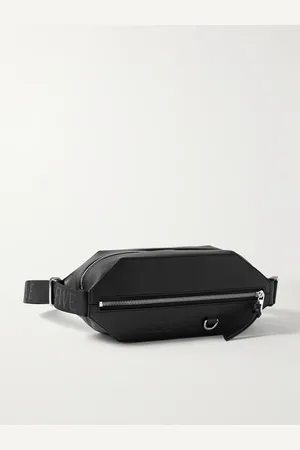 Loewe Logo-Debossed Leather Belt Bag - Men