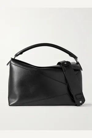 Loewe Puzzle Edge Logo-Debossed Leather Messenger Bag - Men