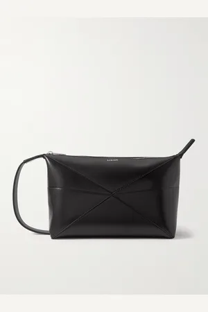 Loewe Puzzle Fold Leather Wash Bag - Men