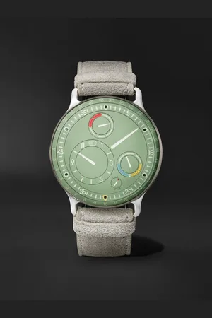 Ressence Type 3 Automatic 44mm Titanium and Alcantara Watch, Ref. No. TYPE 3 - Men