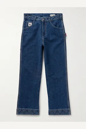 BODE Knolly Brook Straight-Leg Embroidered Jeans - Men - - UK/US 36