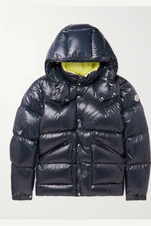 Moncler Coutard Quilted Glossed-Shell Hooded Down Jacket - Men - - 1