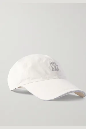 Brunello Cucinelli Logo-Embroidered Twill Baseball Cap - Men - - M