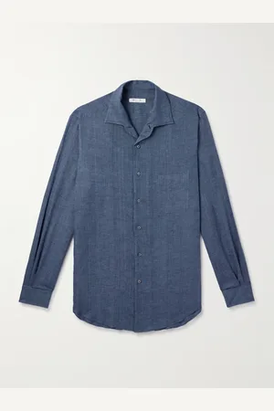 Loro Piana André Arizona Linen Shirt - Men - - XL