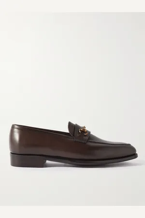 GEORGE CLEVERLEY Horsebit Leather Loafers - Men - - UK 10