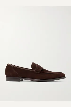 GEORGE CLEVERLEY George Suede Penny Loafers - Men - - UK 9