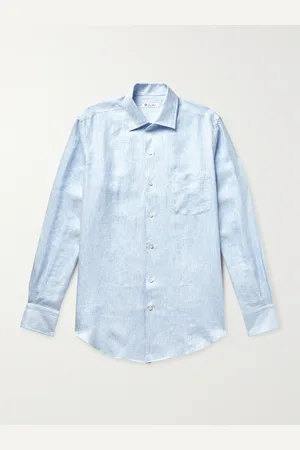 Loro Piana Striped Linen Shirt - Men - - XS