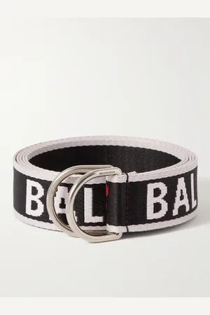Balenciaga 3.5cm Logo-Jacquard Canvas Belt - Men