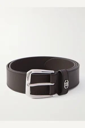 Gucci 3.5cm Logo-Embellished Leather Belt - Men - - EU 100